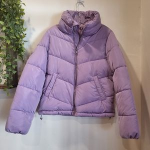 Light Purple Puff Jacket